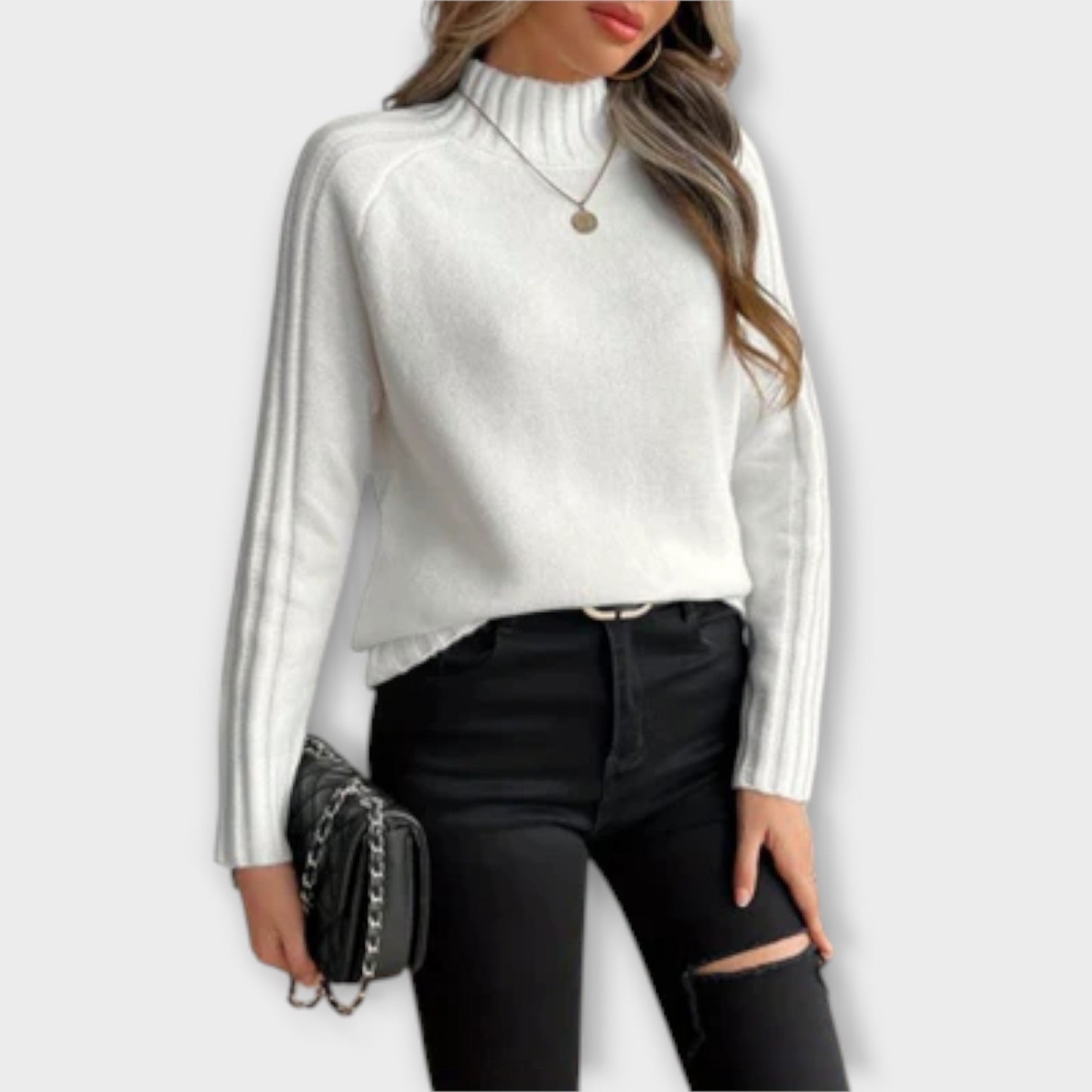 Amy™ | Elegant knitted sweater