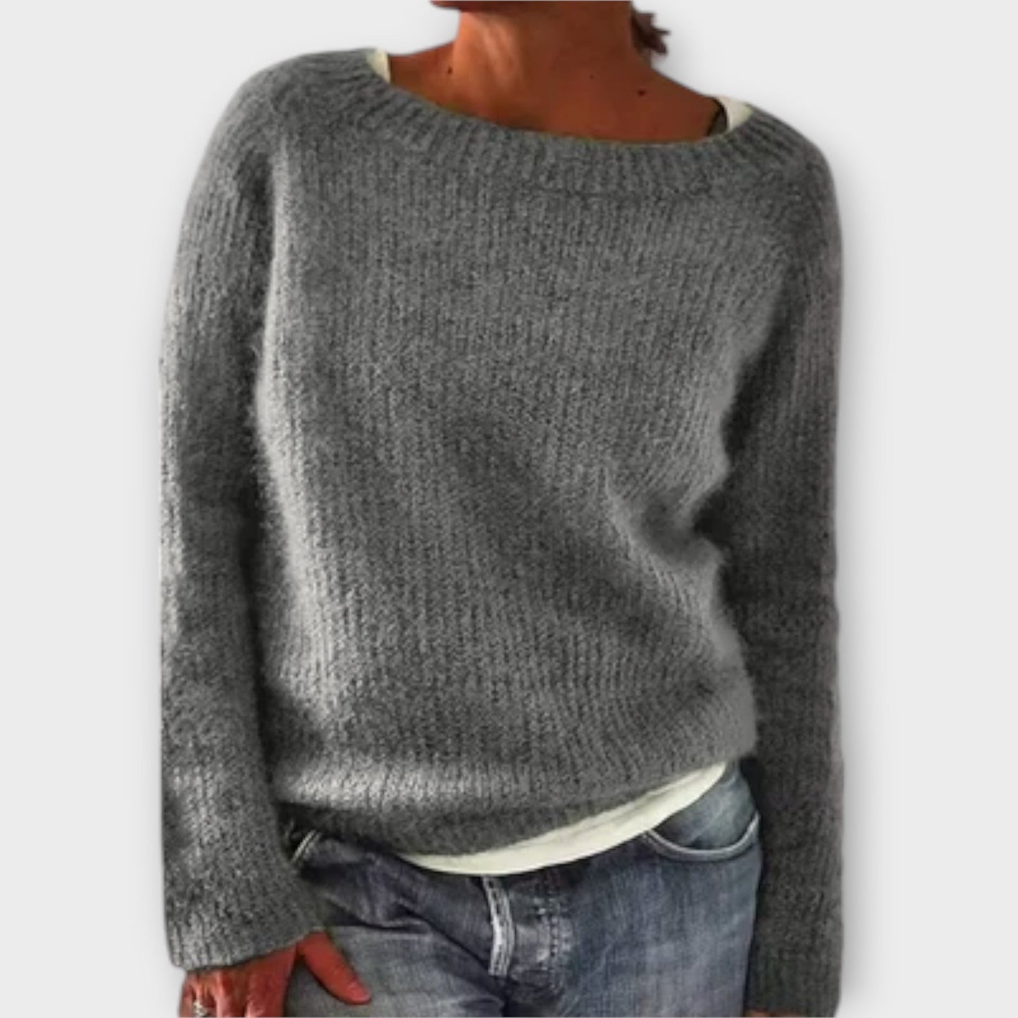 Aurora™ | Plain Knitted Sweater