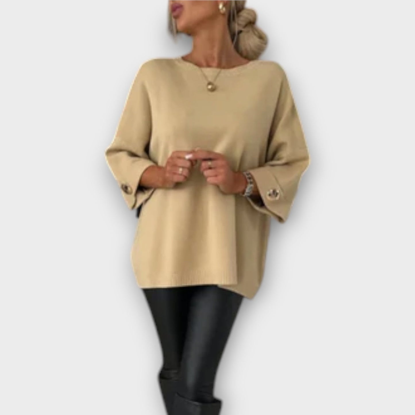 Scarlett™ | Elegant Striped Blouse