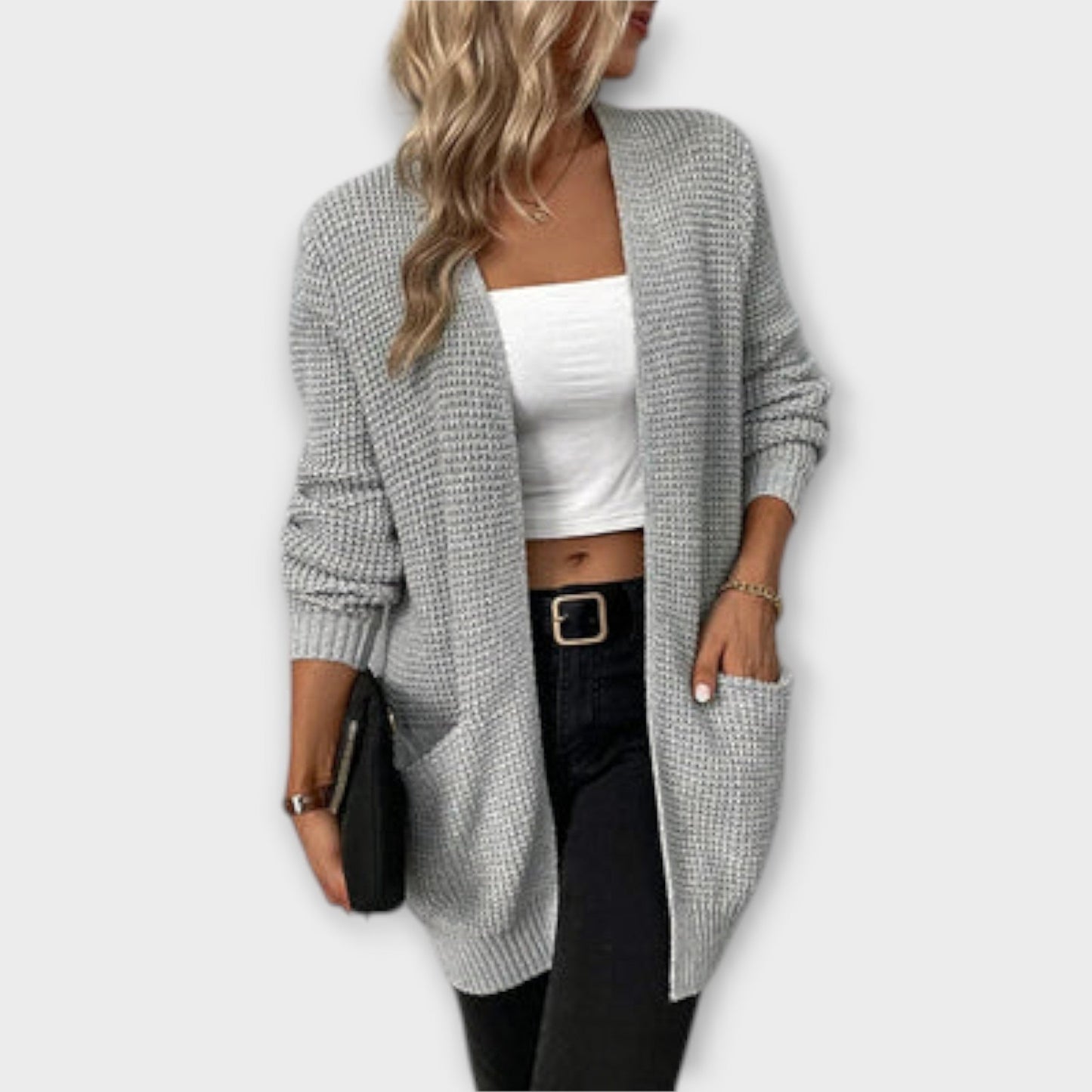 Aurora™ | Casual knitted cardigan with pockets
