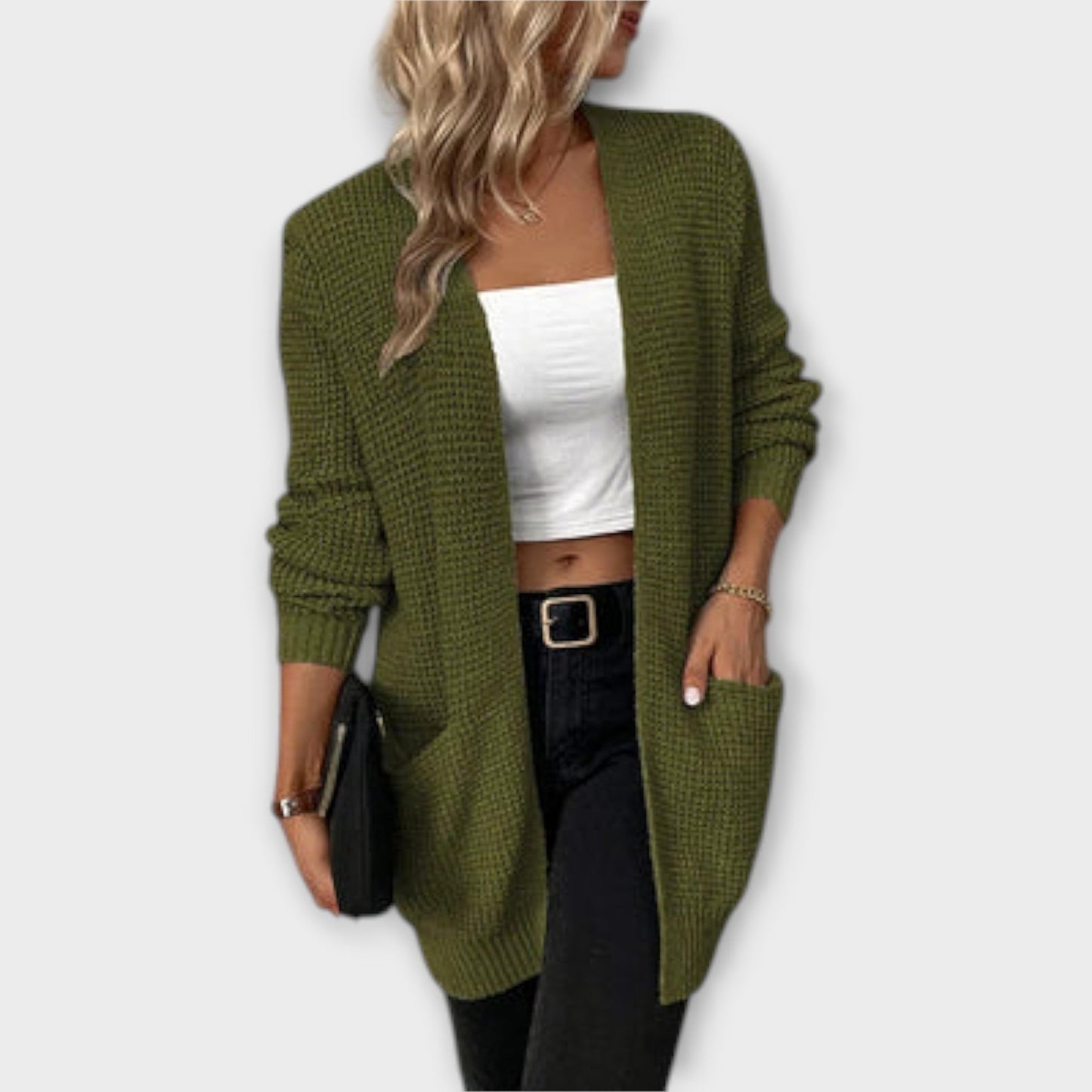 Aurora™ | Casual knitted cardigan with pockets