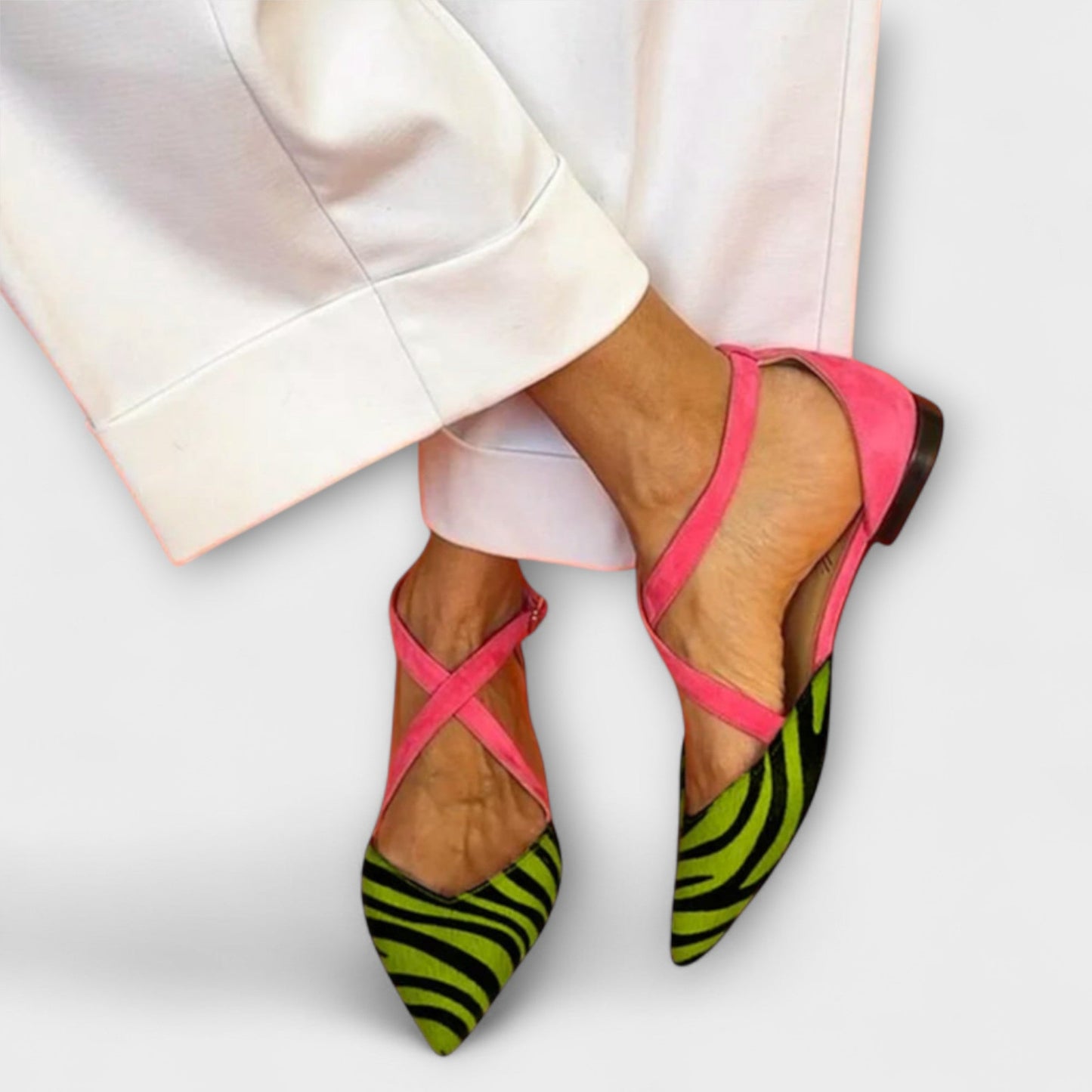 Zara - Strap Ballet Flats