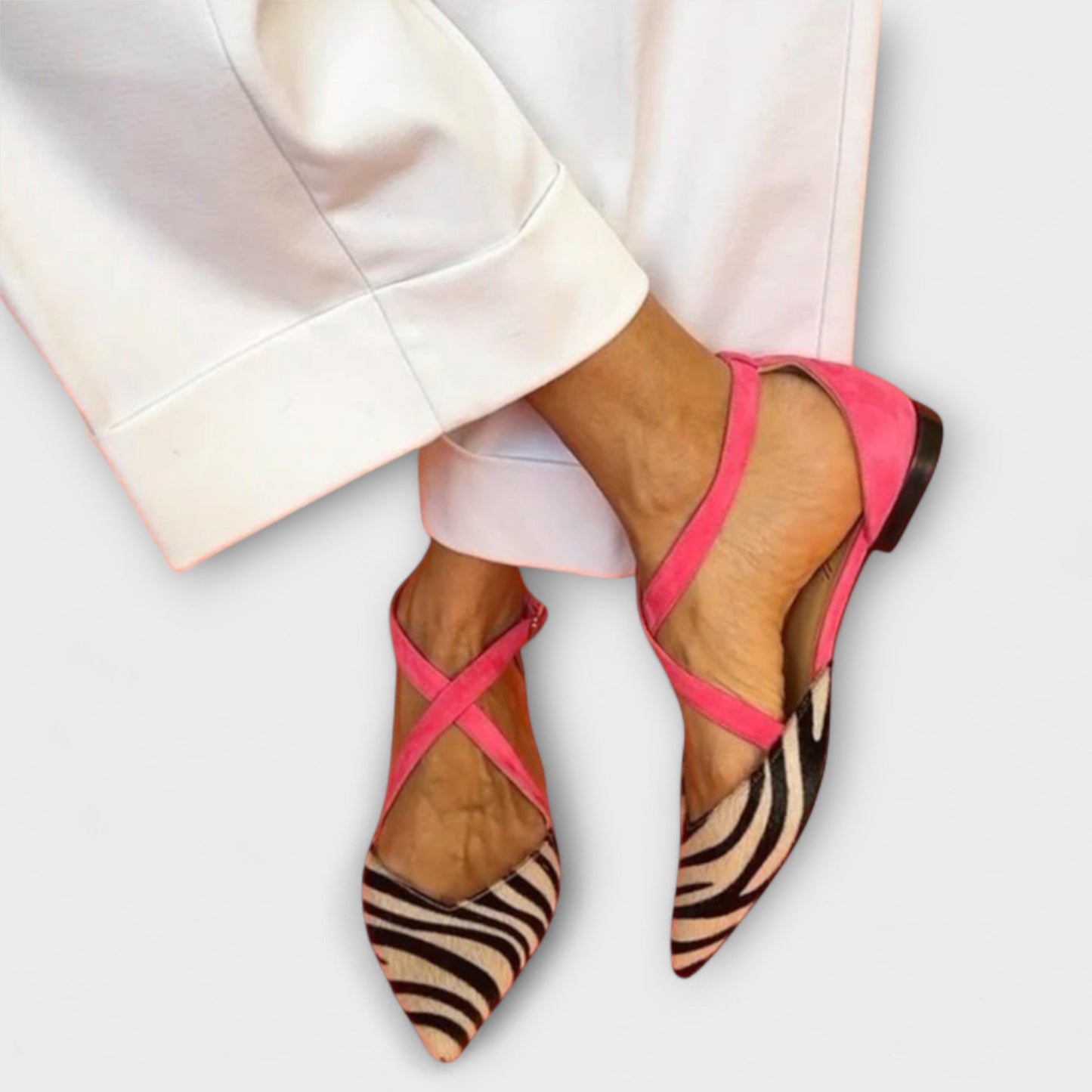 Zara - Strap Ballet Flats
