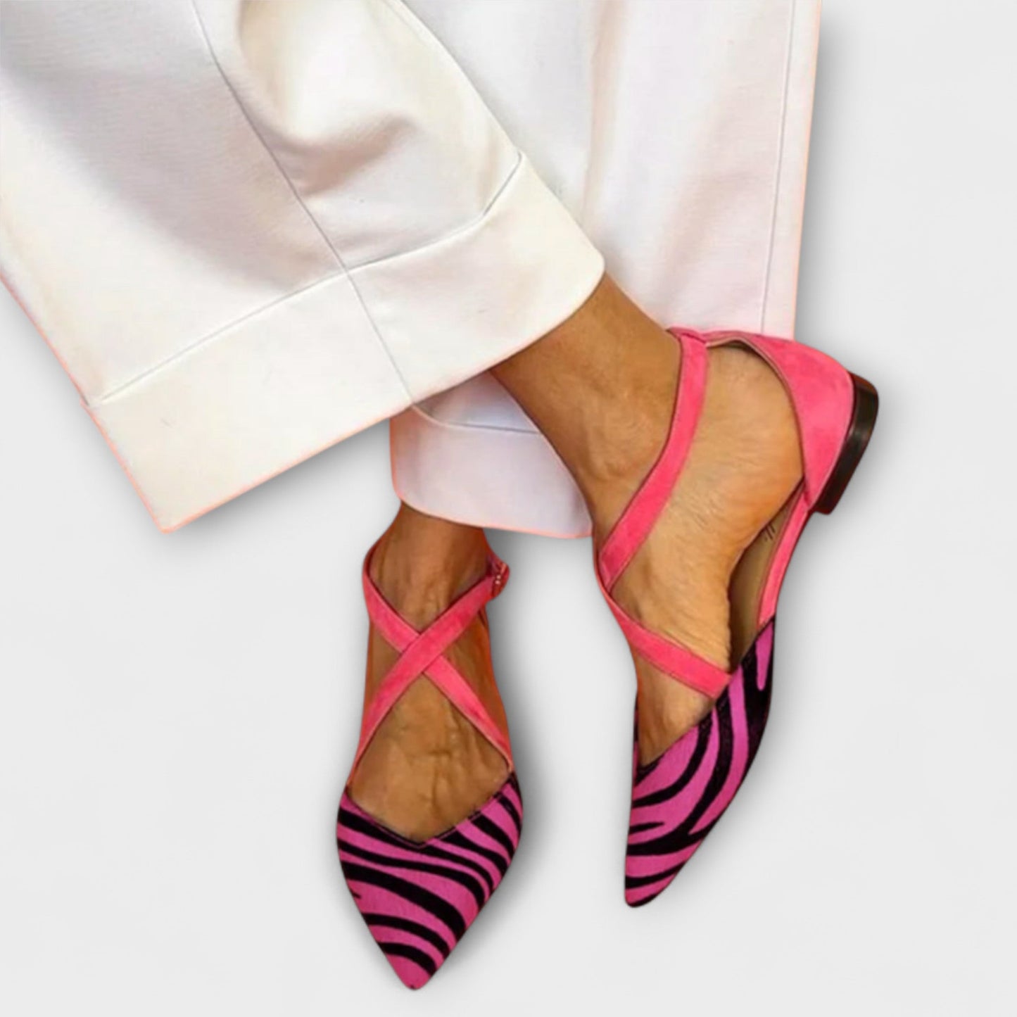 Zara - Strap Ballet Flats