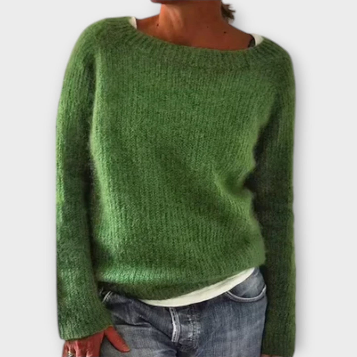 Aurora™ | Plain Knitted Sweater