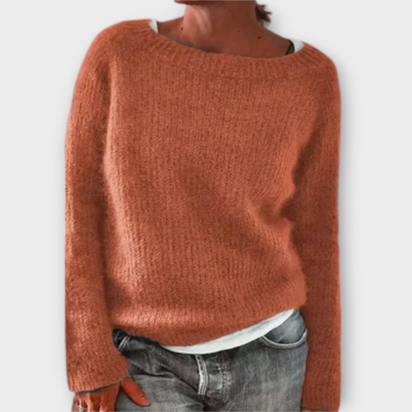 Aurora™ | Plain Knitted Sweater