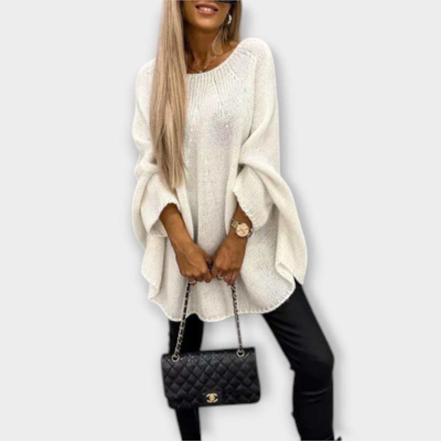 Amy™ | Stylish women's round neck sweater