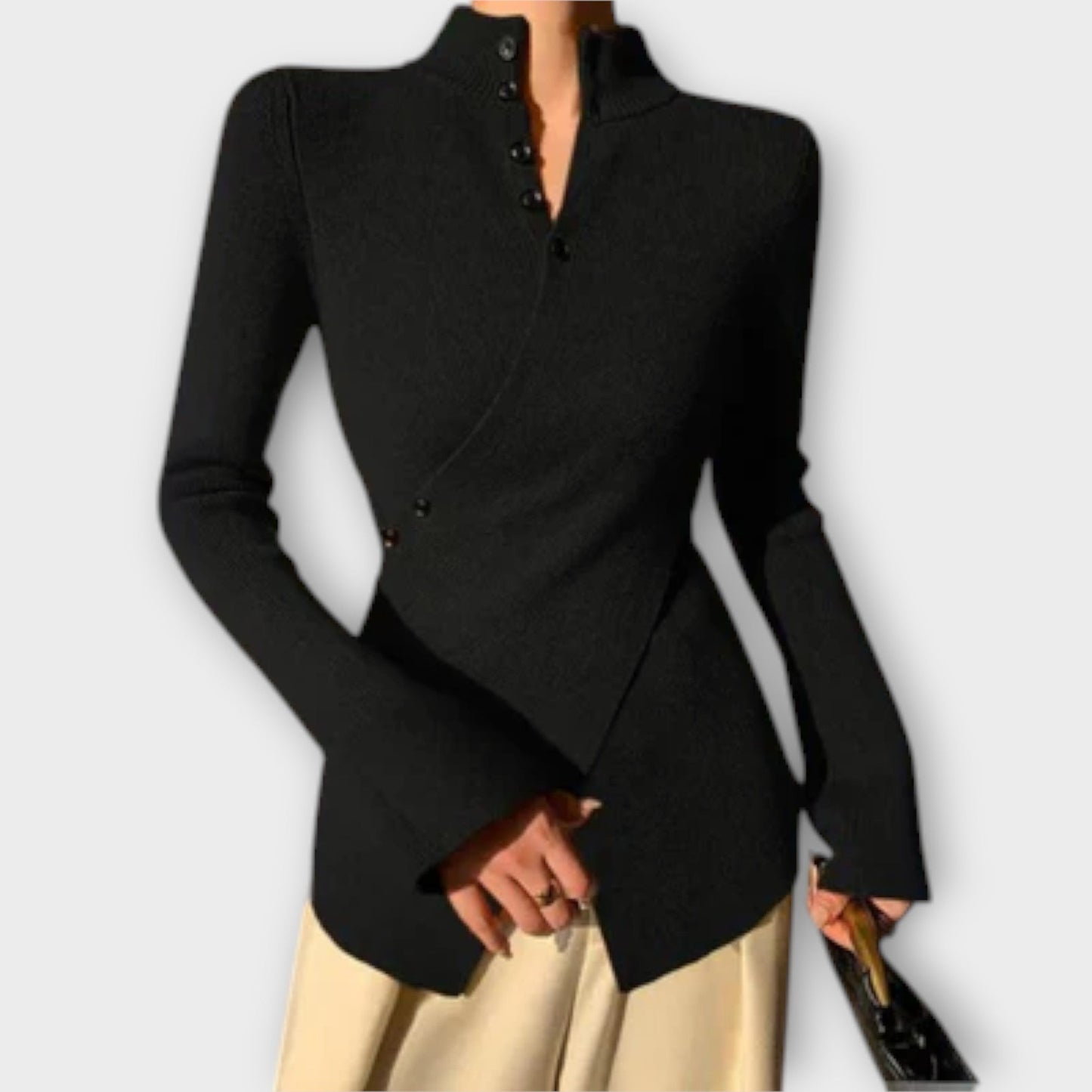Amy™ | Elegant slim fit knitted sweater