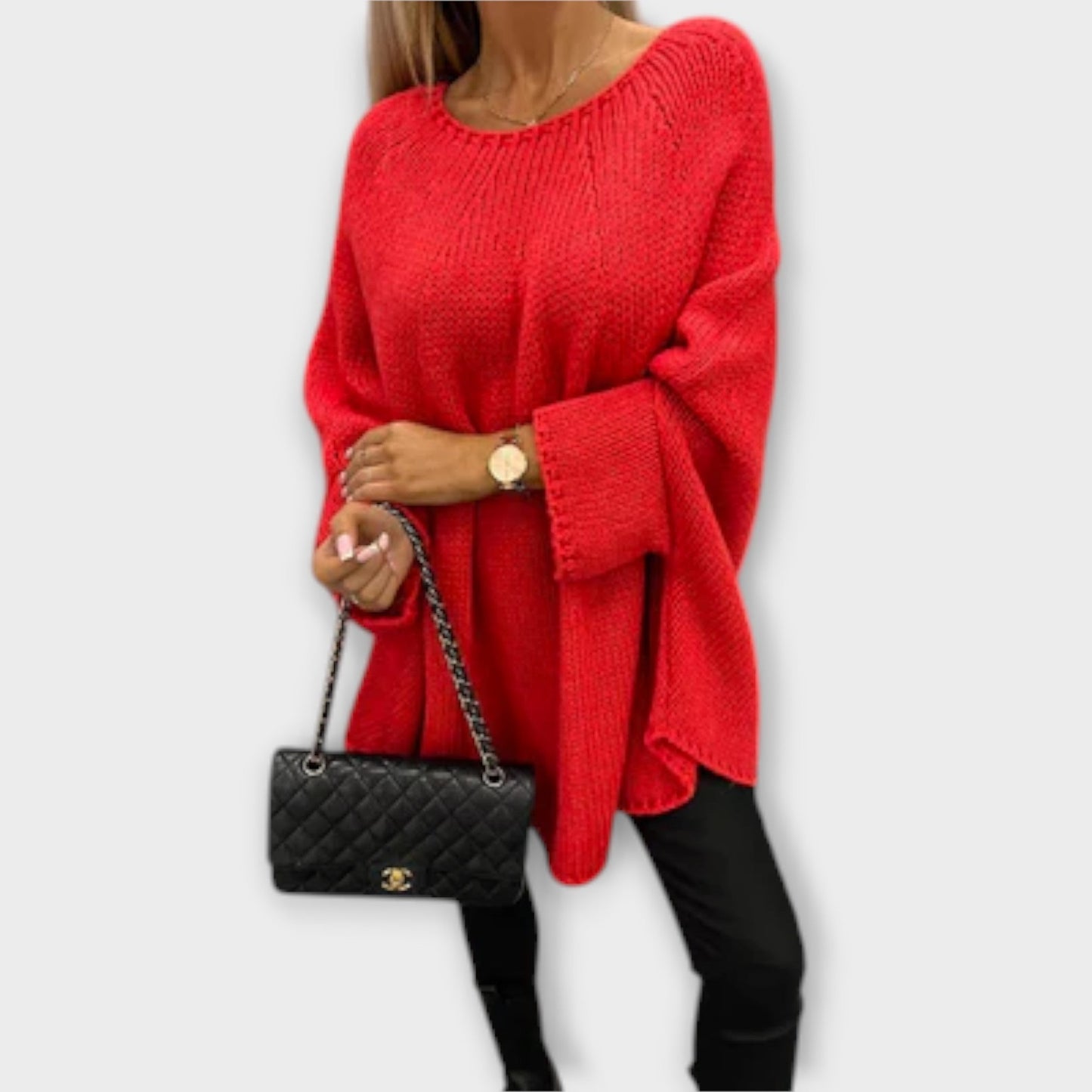 Amy™ | Stylish women's round neck sweater