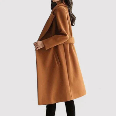 Isla™ | Wool coat with belt