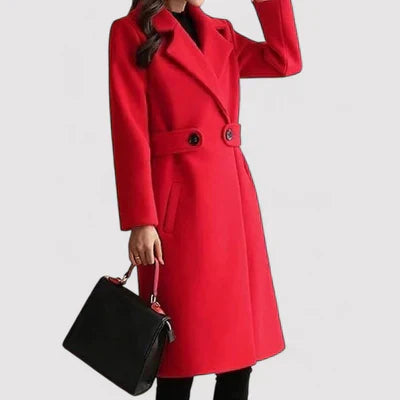 Isla™ | Wool coat with belt