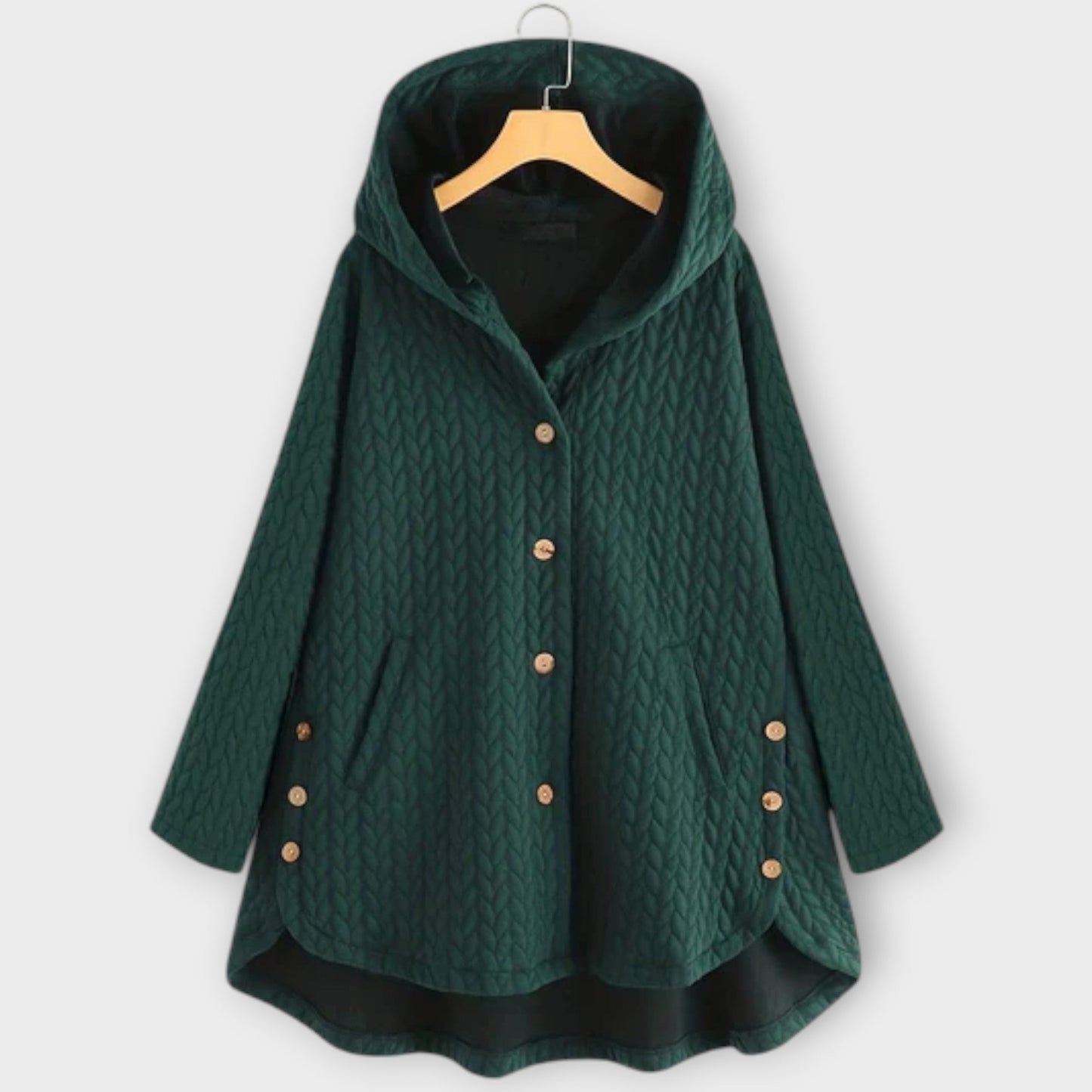 Scarlett™ | Warm button-up jacket