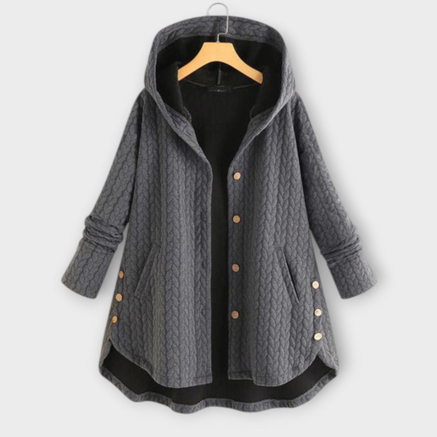 Scarlett™ | Warm button-up jacket