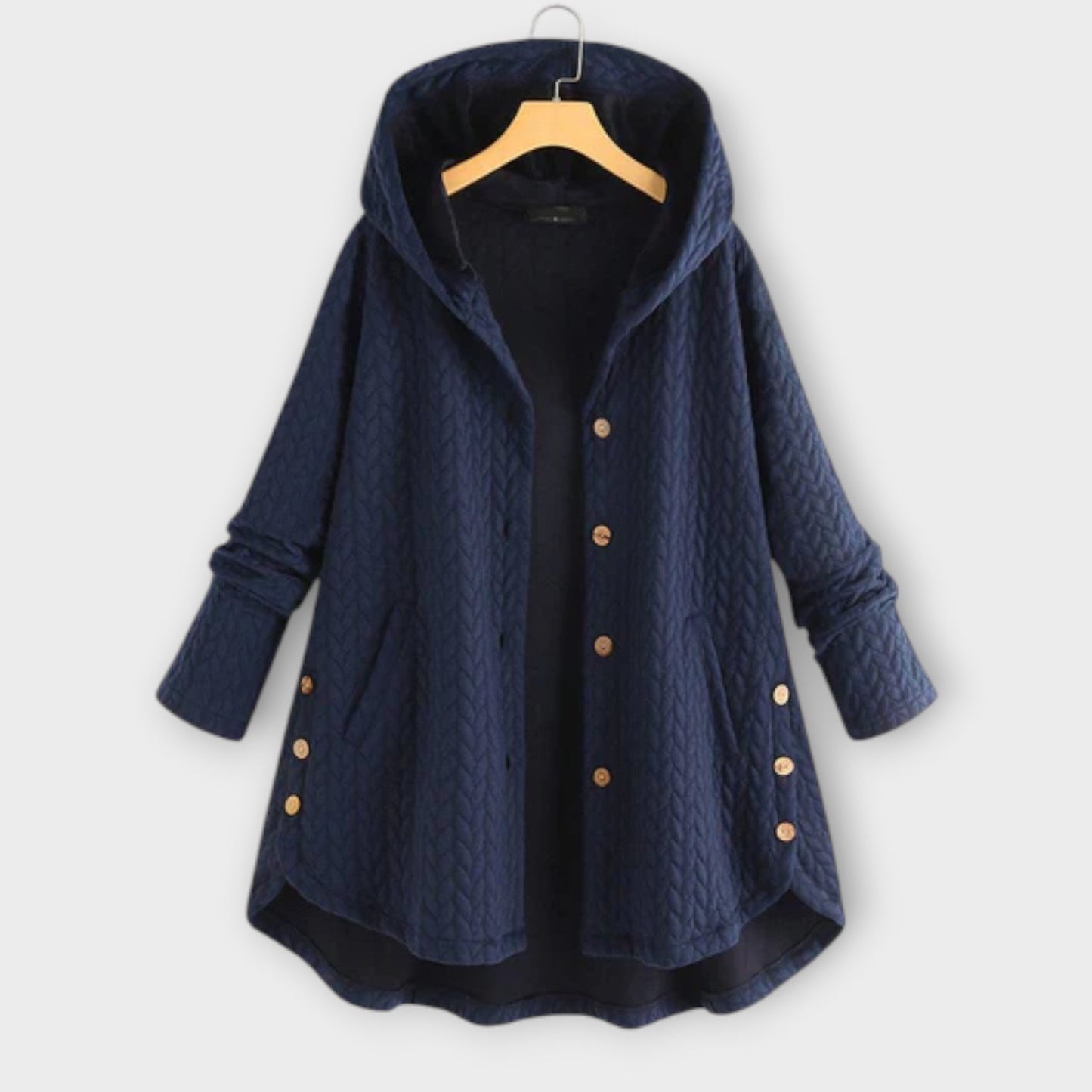 Scarlett™ | Warm button-up jacket