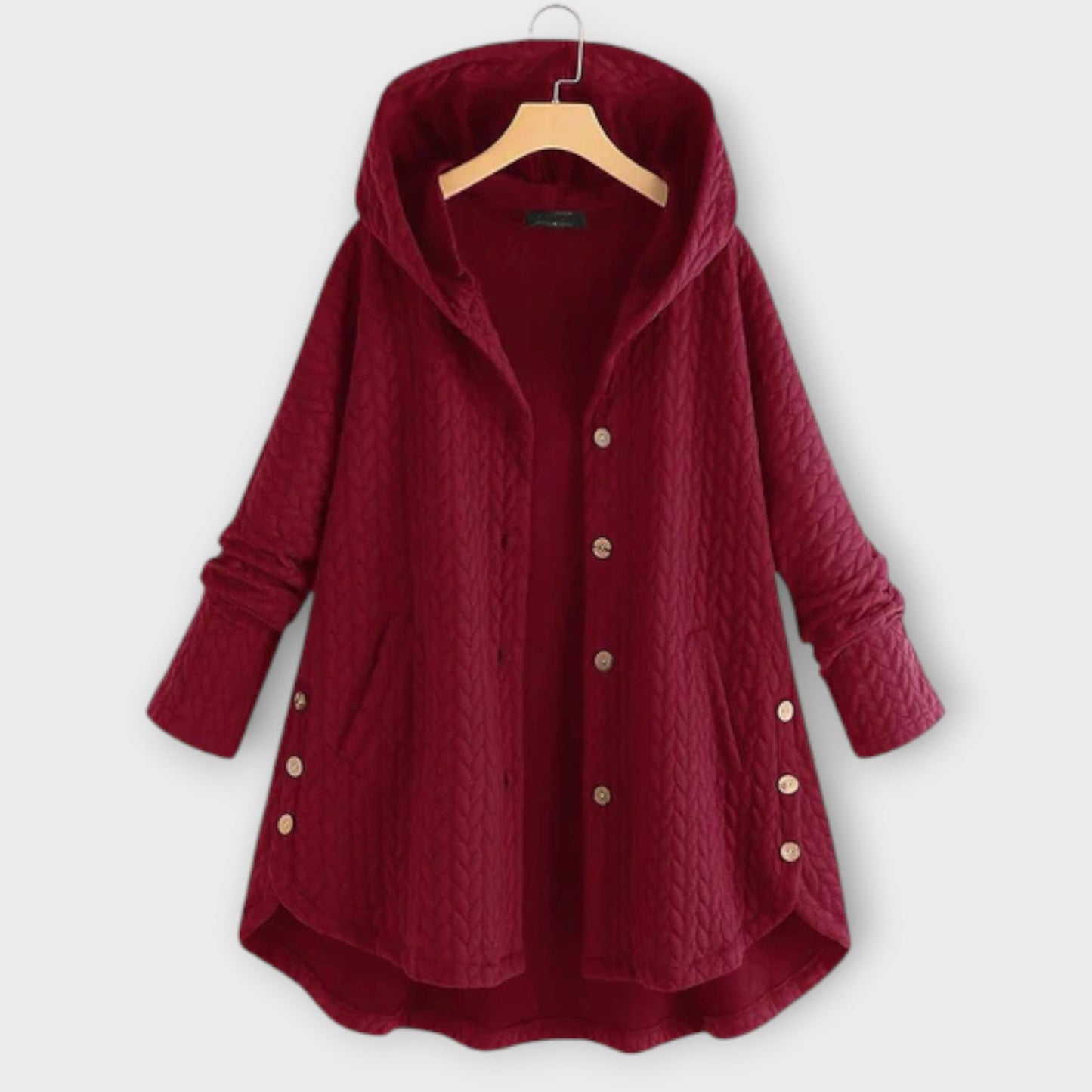 Scarlett™ | Warm button-up jacket