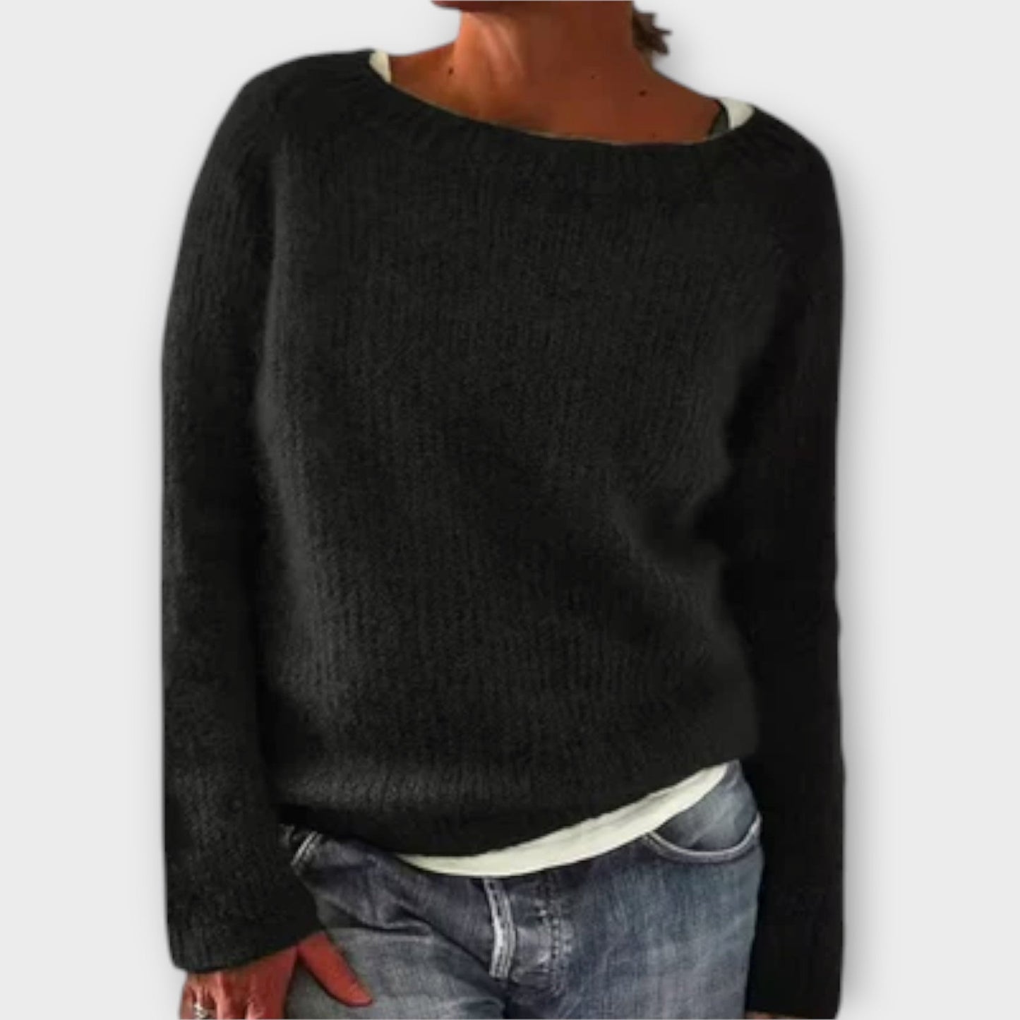 Aurora™ | Plain Knitted Sweater