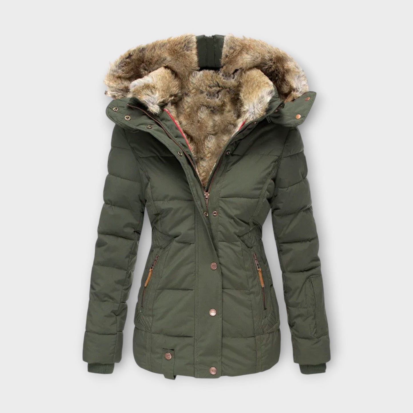 Isla™ | Cozy fur lining jacket