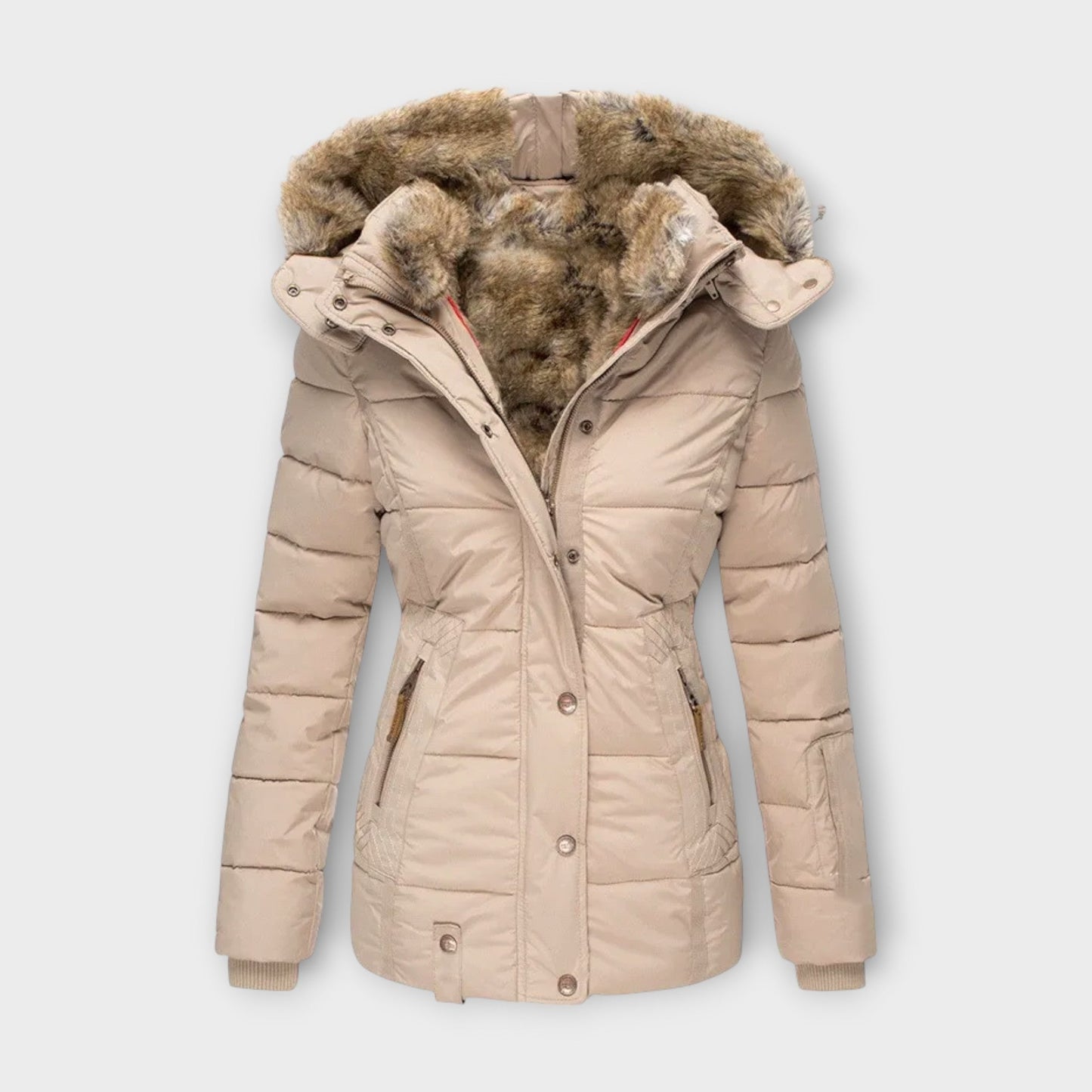Isla™ | Cozy fur lining jacket