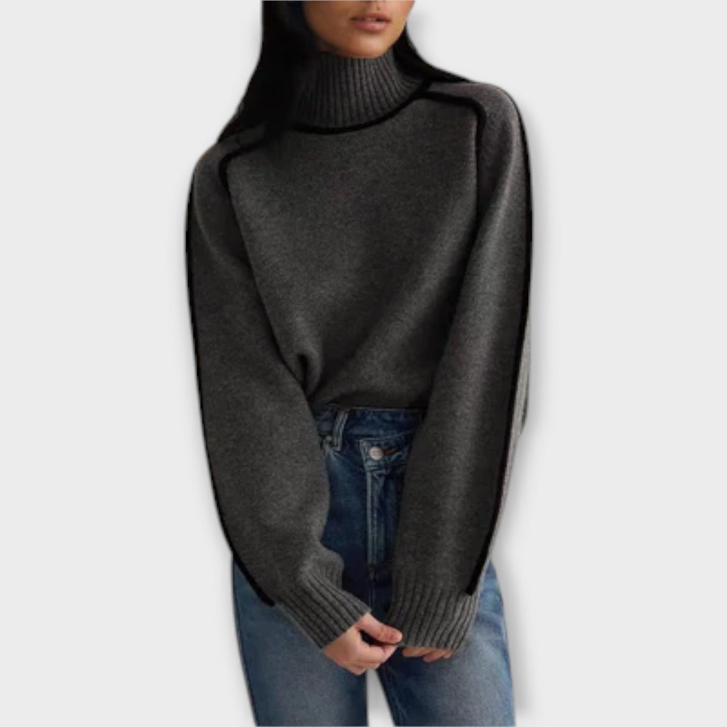 Evelyn™ | Soft & Elegant Turtleneck Sweater