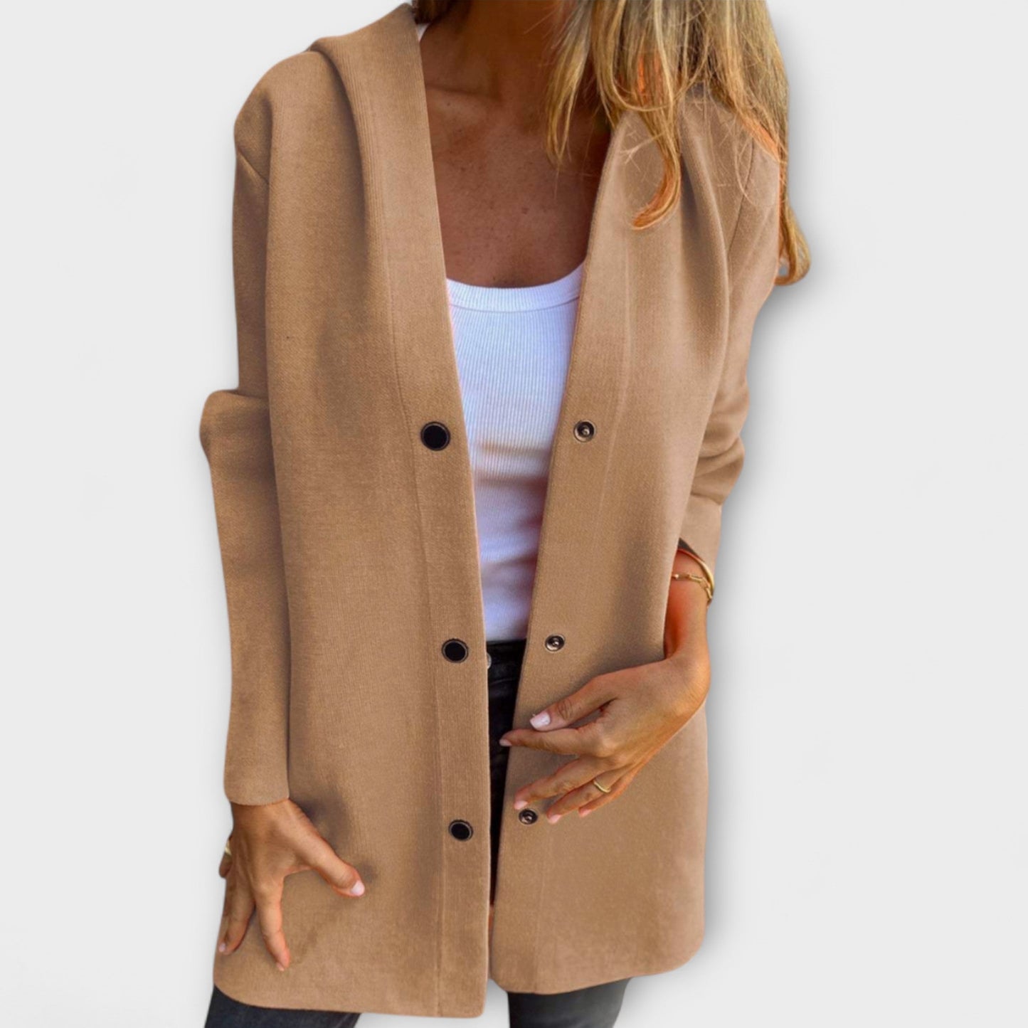 Amy™ | Women's leisure jacket with hood