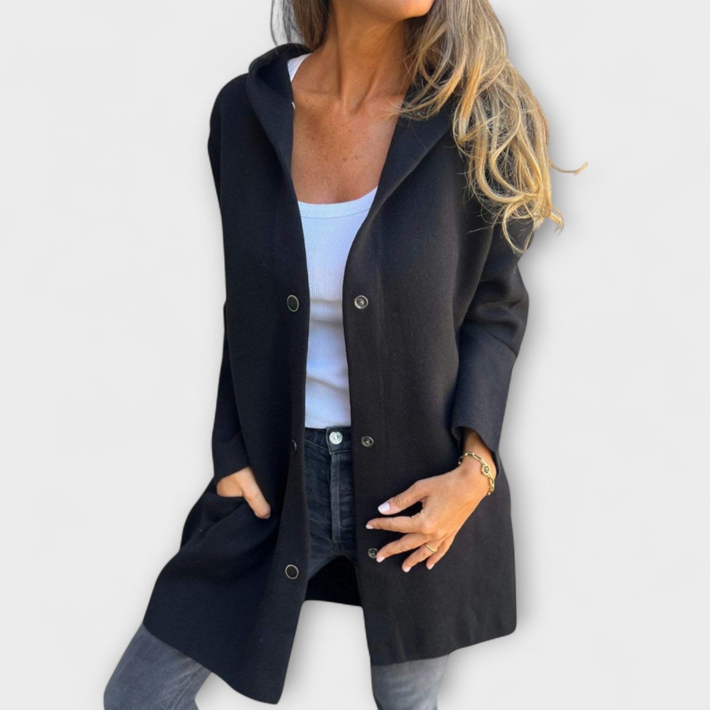 Amy™ | Women's leisure jacket with hood