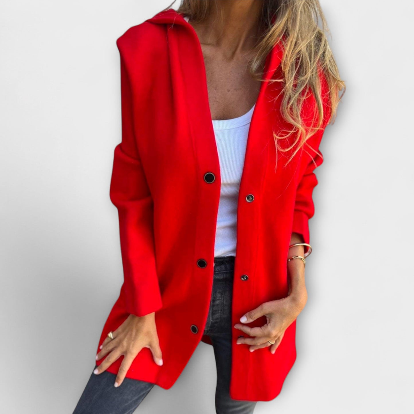 Amy™ | Women's leisure jacket with hood