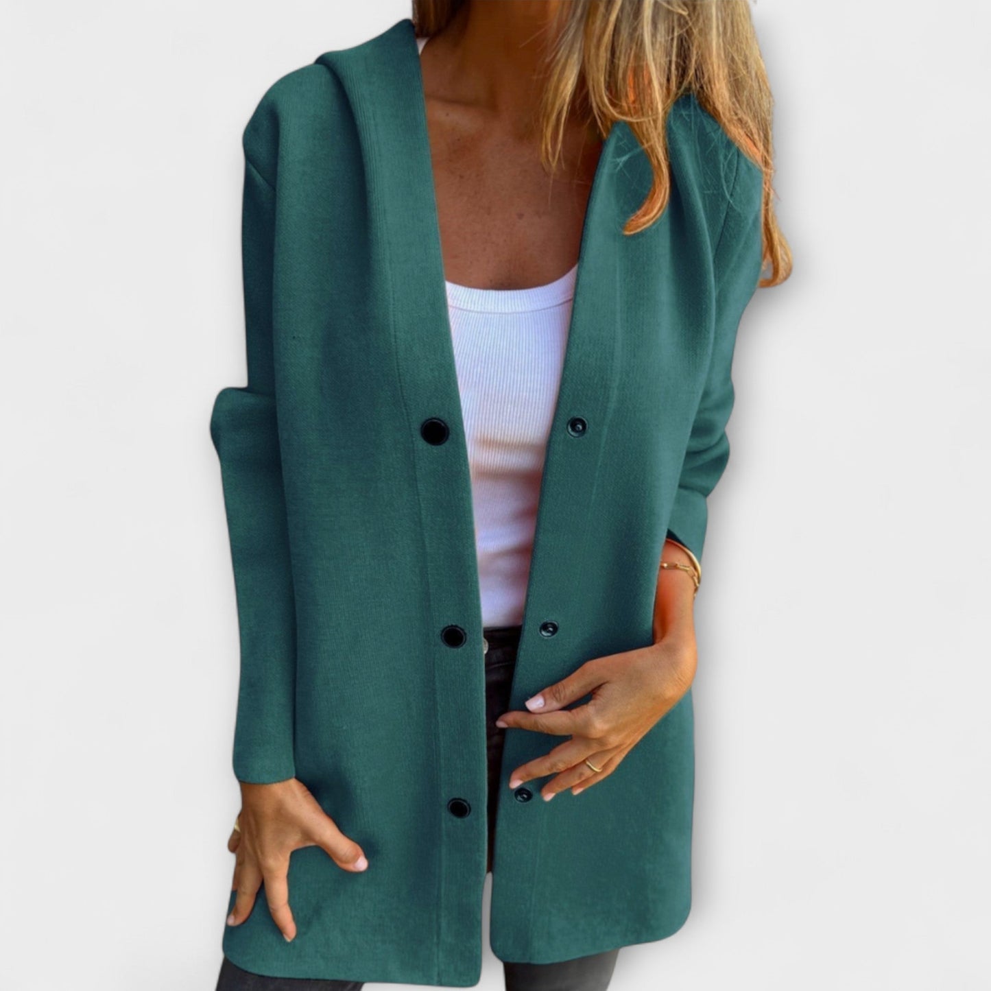 Amy™ | Women's leisure jacket with hood