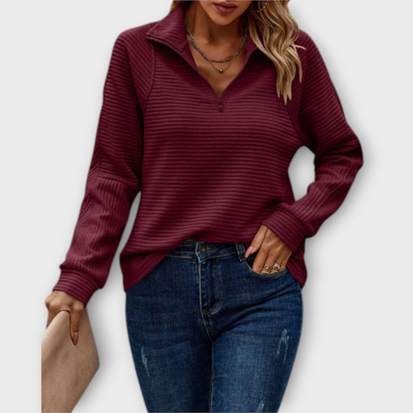 Evelyn™ | Half Zip Pullover