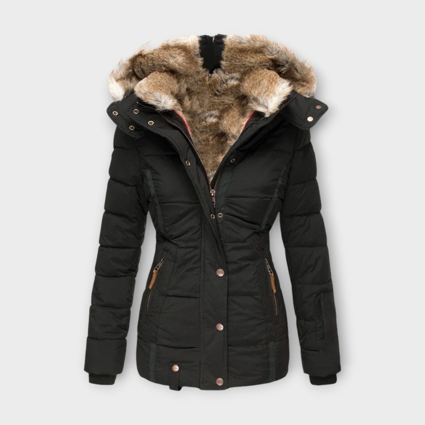Isla™ | Cozy fur lining jacket