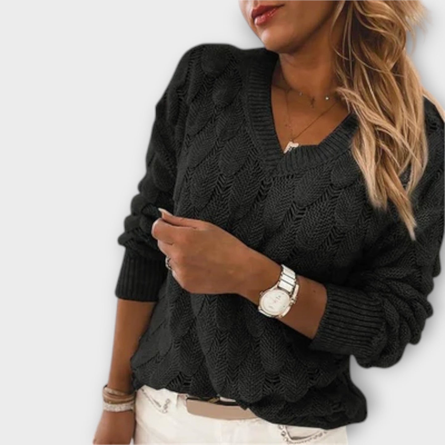 Isla™ | V-Neck Sweater