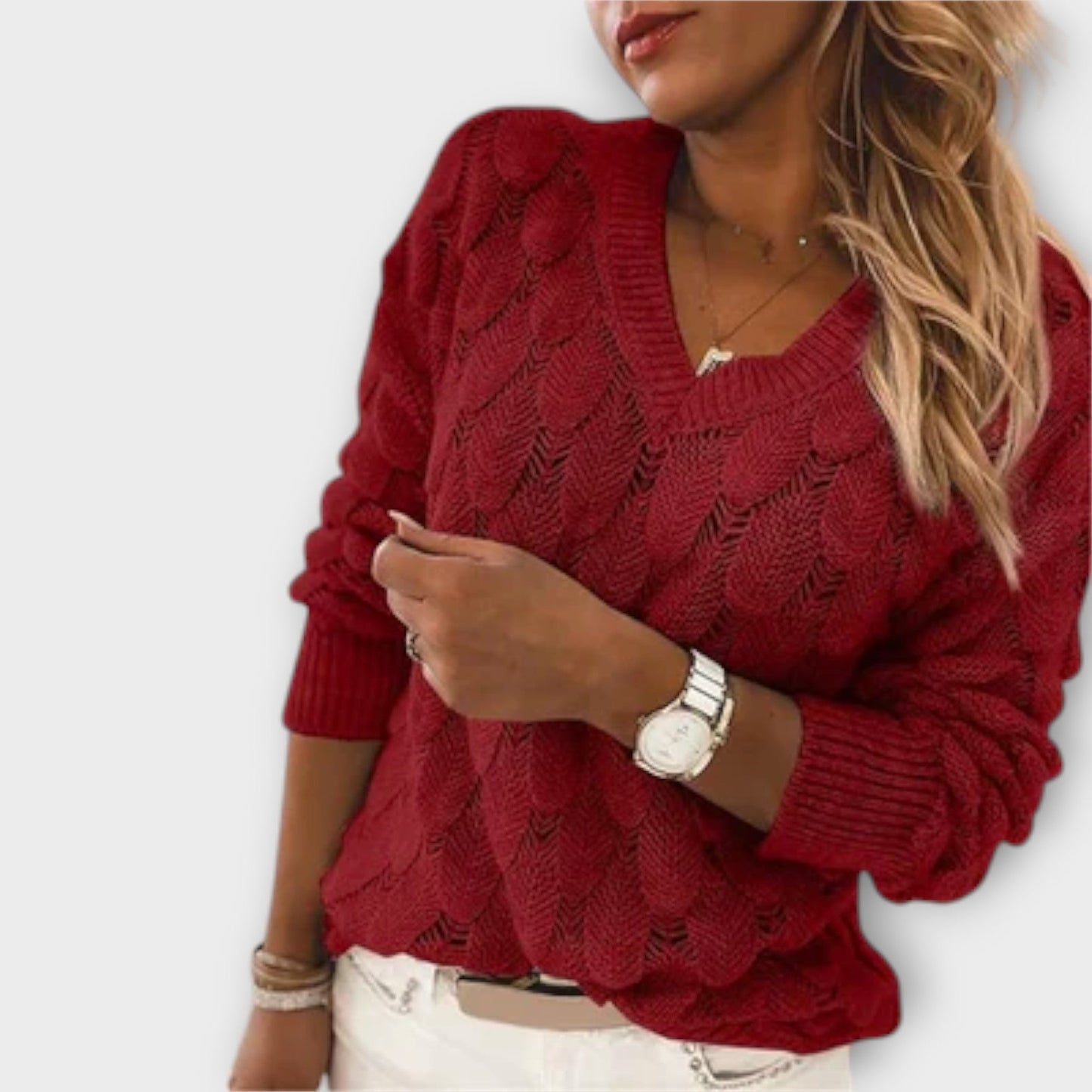 Isla™ | V-Neck Sweater