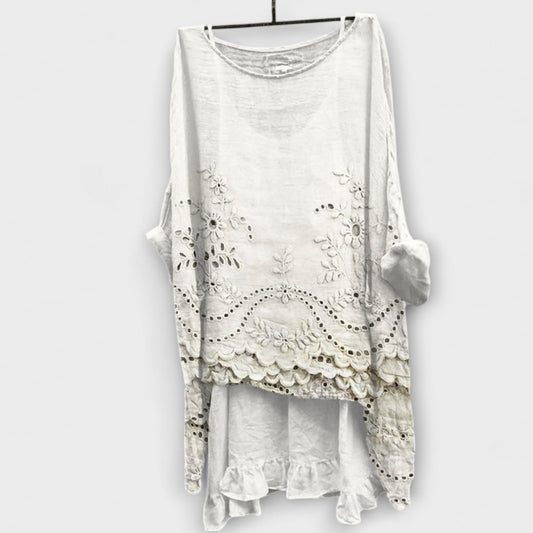 Amy™ | Blouse with double-layered