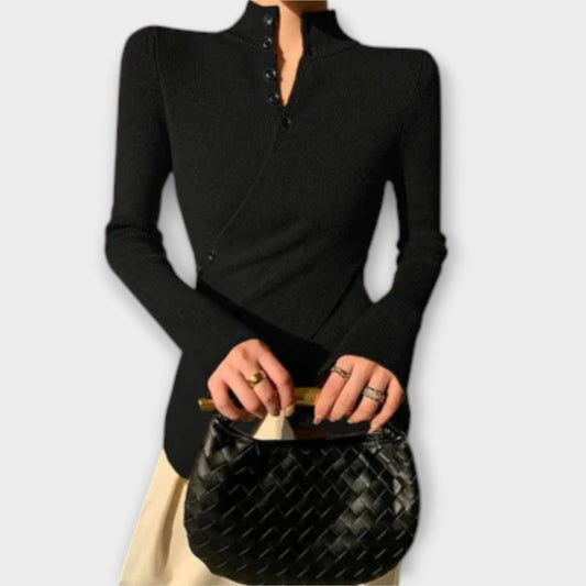 Amy™ | Elegant slim fit knitted sweater