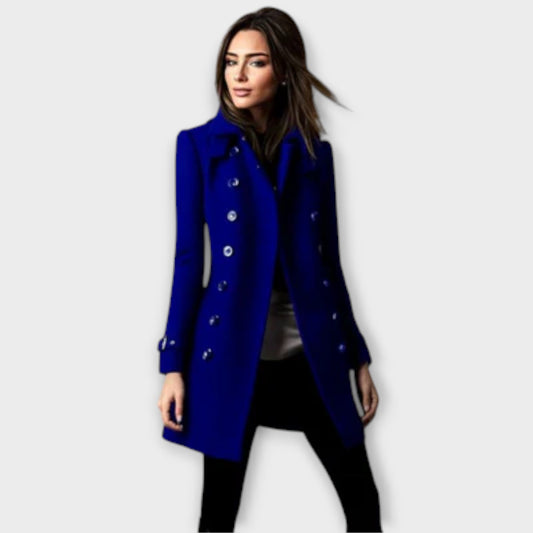 Evelyn™ | Double-breasted trench coat