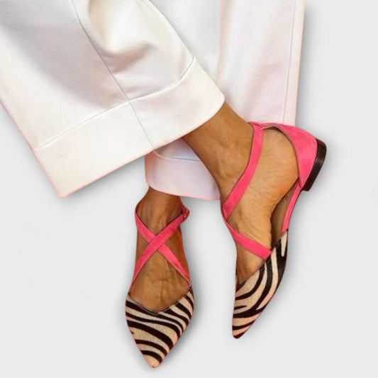 Zara - Strap Ballet Flats