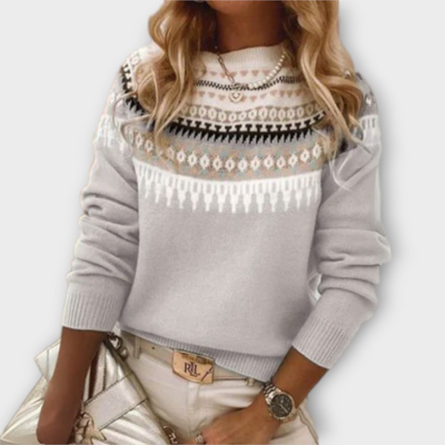 Evelyn™ | Cozy & warm everyday knitted sweater