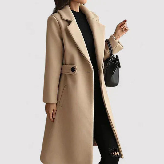 Isla™ | Wool coat with belt