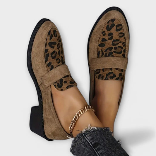 Sienna - Elegant Women's Shoes with Leopard Pattern