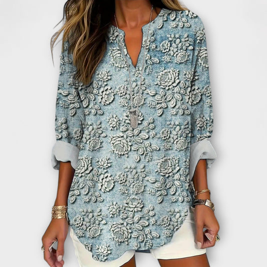 Amy™ | Blouse with floral print