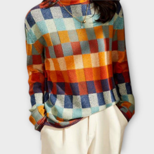 Isla™ | Women's Patchwork Roll Pullover