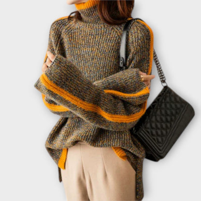 Isla™ - Vintage Knit Turtleneck Sweater