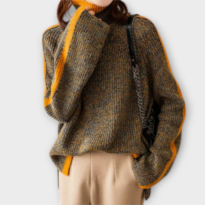 Isla™ - Vintage Knit Turtleneck Sweater