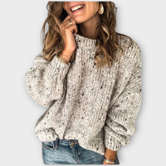 Scarlett™ | Cozy Retro Knit Sweater