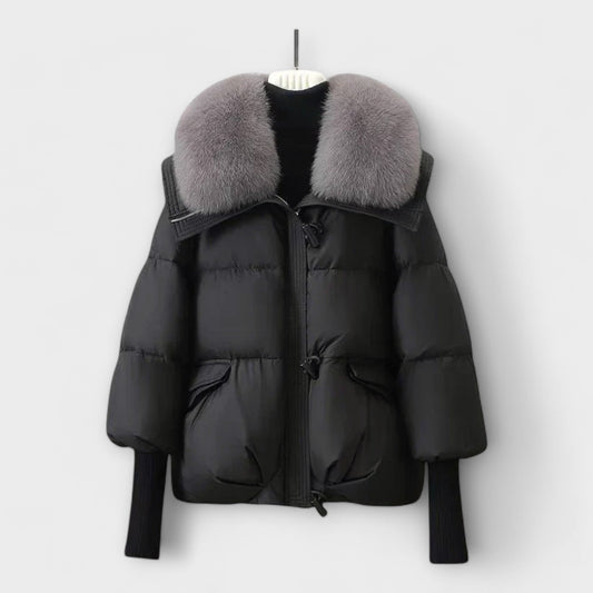 Evelyn™ | Elegant jacket with fur