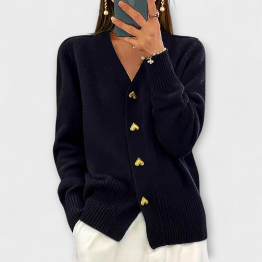 Aurora™ | Women’s V neck sweater with a vintage look